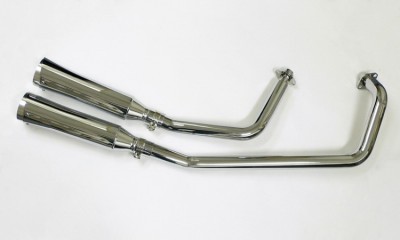 Highway Hawk H651-091 Výfuky Flat Track Honda VT750C2 ACE